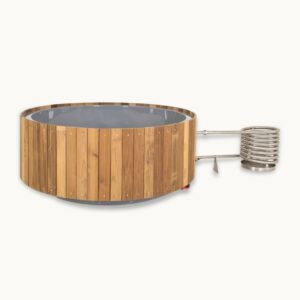 Coil Wood-Fired Hot Tub | Rhino Wood