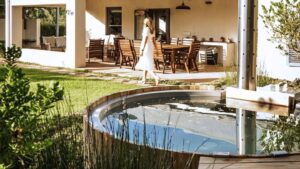 A Buitengewoon hot tub at Bly in Heems in Montague